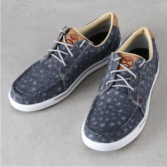 Twisted X Hooey Women's Black Leopard Multi Loper WHYC025 - Picture 7 of 16